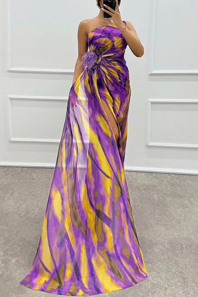 Tilda™ - Vibrierendes Maxikleid