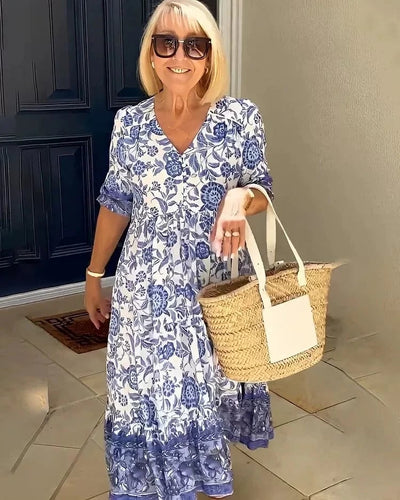 Alexa - Elegantes Bohemian Kleid