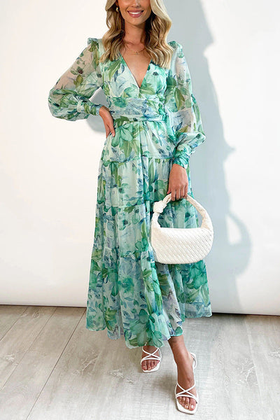 Leona™ - Sommer Maxi-Kleid Florish
