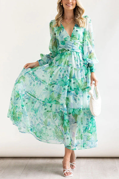 Leona™ - Sommer Maxi-Kleid Florish