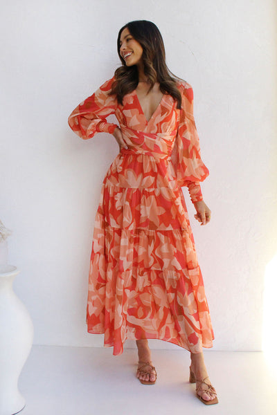 Leona™ - Sommer Maxi-Kleid Florish