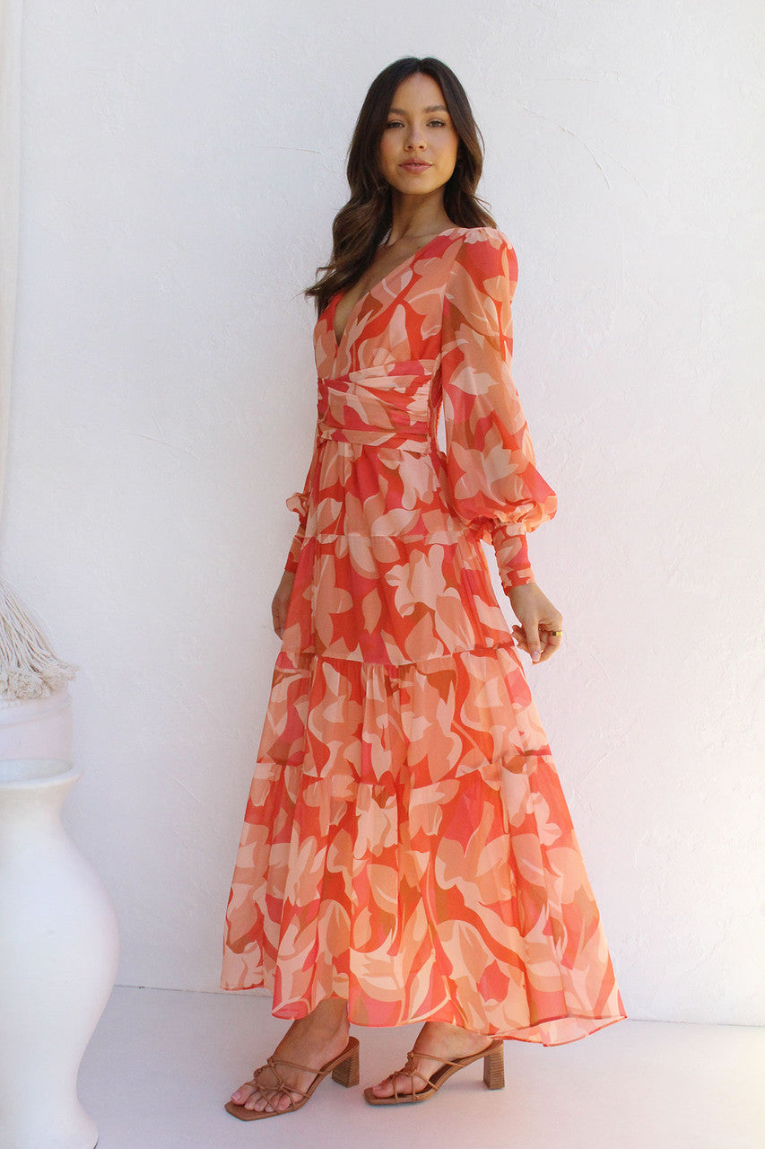 Leona™ - Sommer Maxi-Kleid Florish