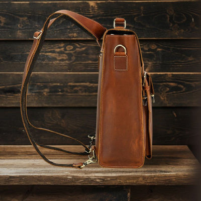 Leder-Cabrio-Rucksack | GIRONA