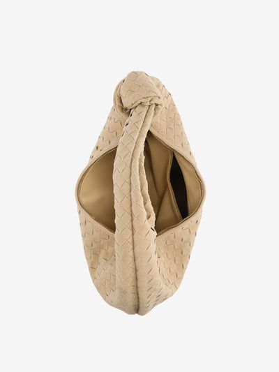 Elisa™ - Geknotete geflochtene mittlere Wildledertasche