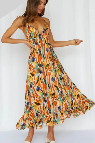 Arya™ - Buntes Sommerkleid