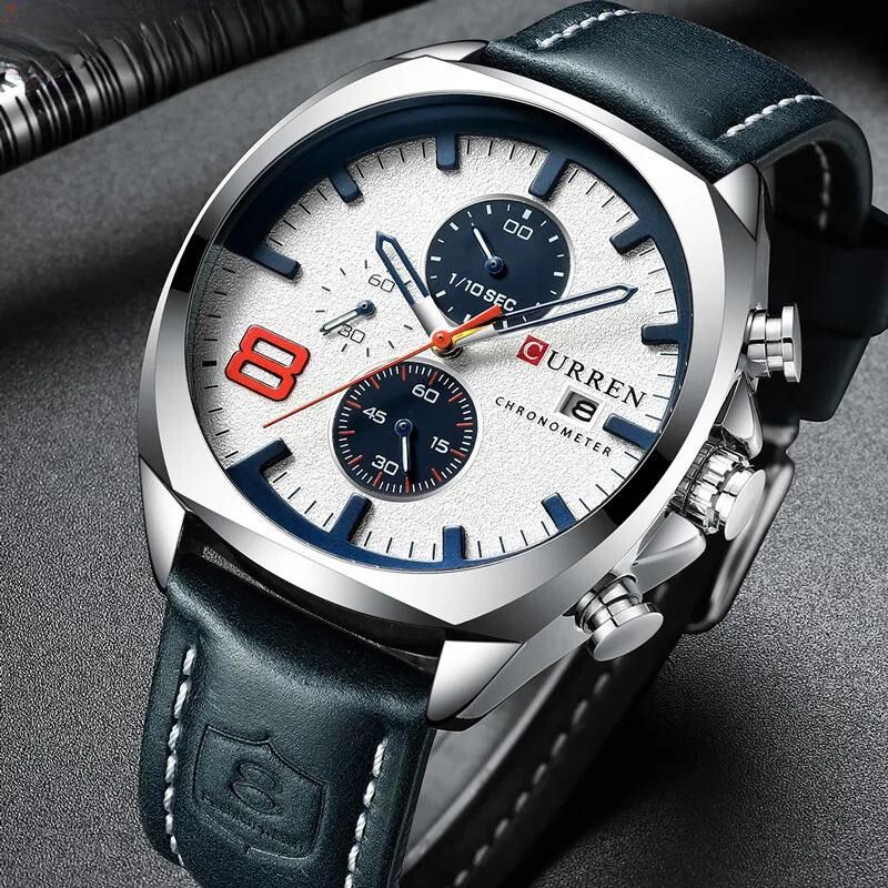 WASSERDICHTE CHRONOGRAPH-MILITÄR-SPORTUHR
