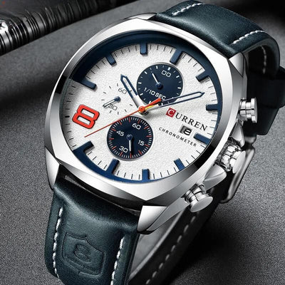 WASSERDICHTE CHRONOGRAPH-MILITÄR-SPORTUHR