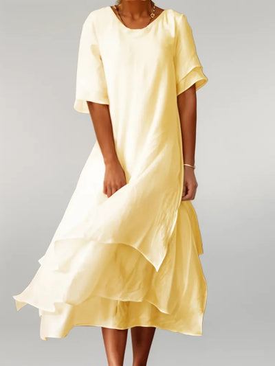 Eloise™ - Elegantes Maxikleid aus Baumwolle