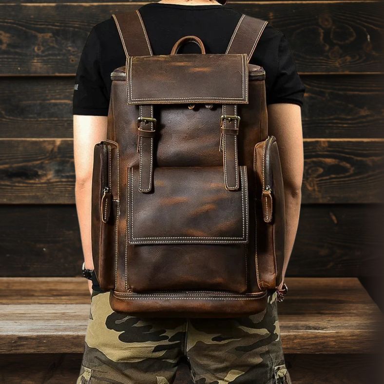 Schnitzer | Crazy Horse Lederrucksack