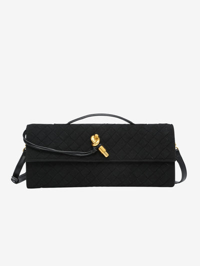 Juna™ - Luxe Clutch aus gewebtem Wildleder