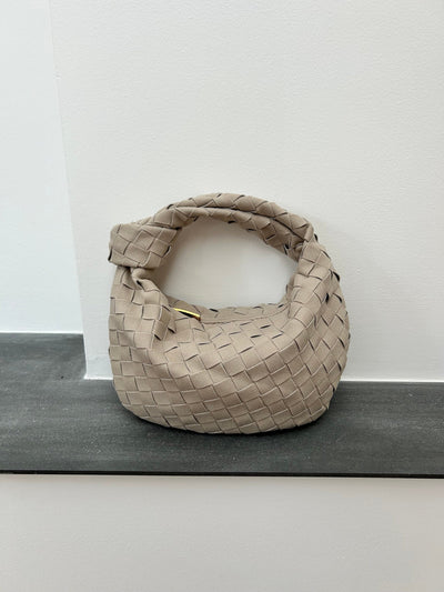 Amira™ - Geflochtene Mini-Tasche aus Wildleder