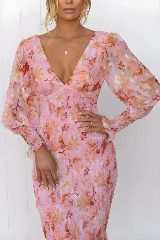 Hanna™ - Atemberaubendes Blumenkleid