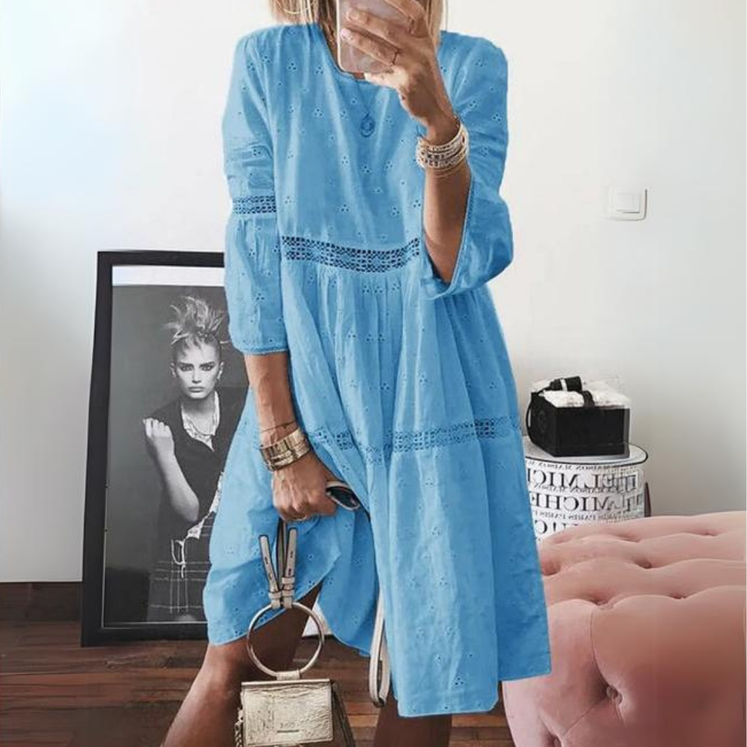 Delilah™ - Elegantes besticktes Kleid