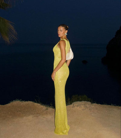 Clara™ - Ärmelloses Maxikleid