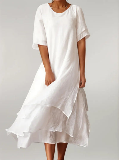 Eloise™ - Elegantes Maxikleid aus Baumwolle