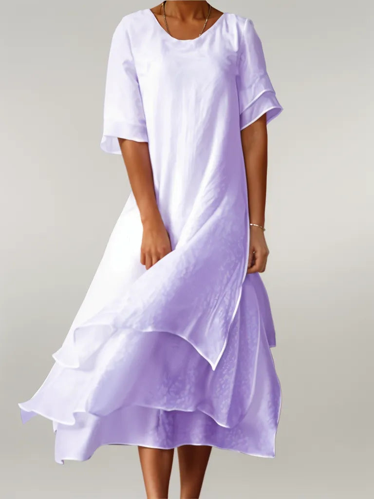 Eloise™ - Elegantes Maxikleid aus Baumwolle