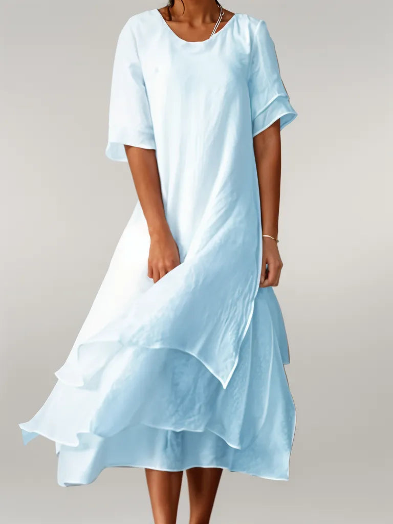 Eloise™ - Elegantes Maxikleid aus Baumwolle