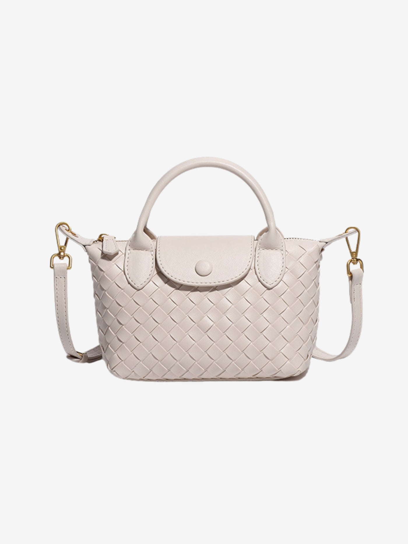 Elif™ - Geflochtene Petite Convertible Tasche