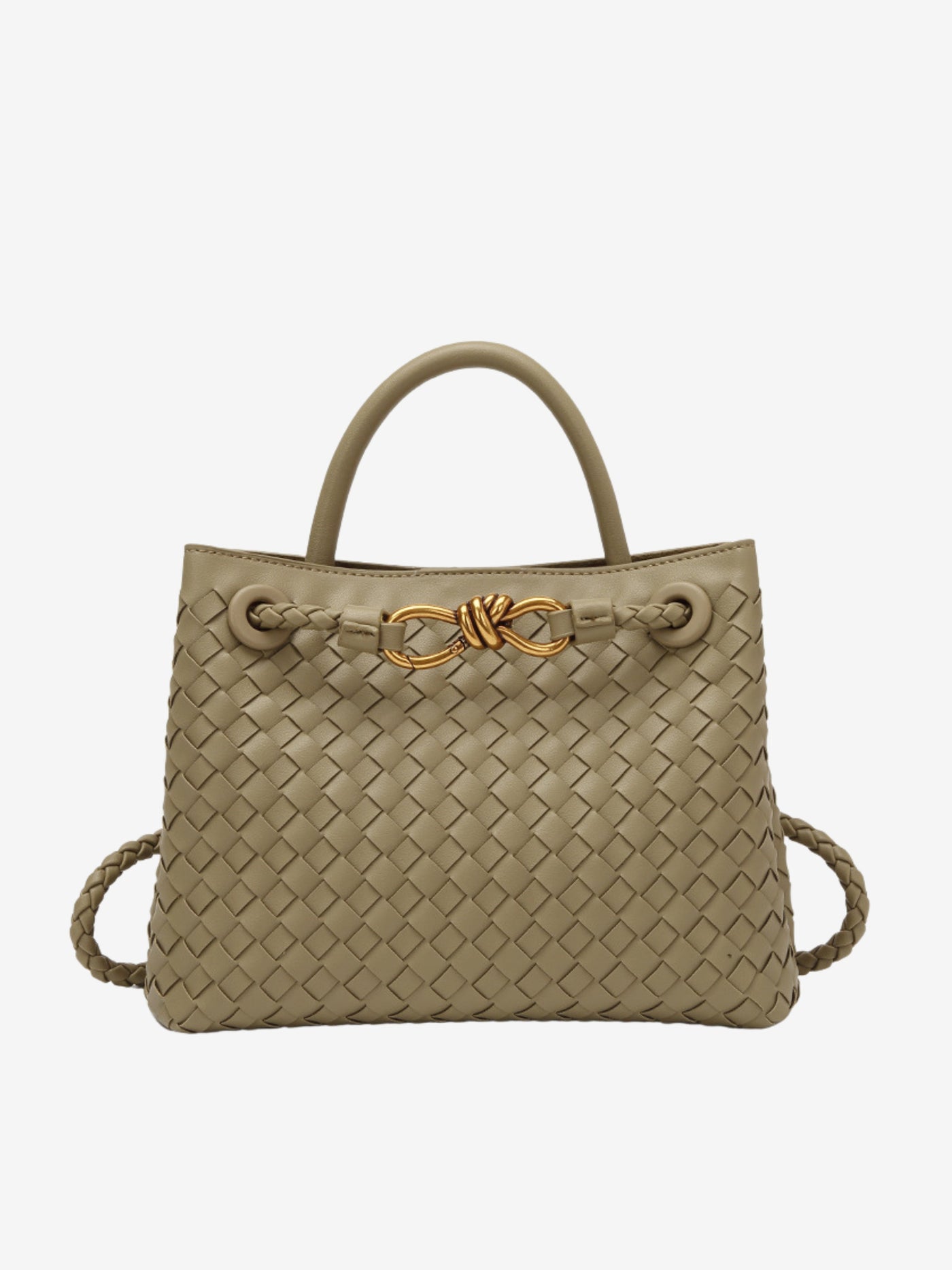 Livia™ - Texturierte kompakte gewebte Tasche