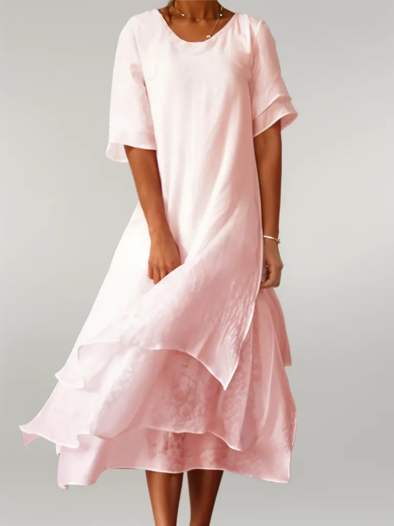 Eloise™ - Elegantes Maxikleid aus Baumwolle