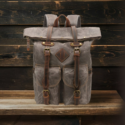 Canvas Laptop-Rucksack | KRUN