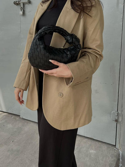 Fabienne™ - Geflochtene Tasche mit kleinem Griff