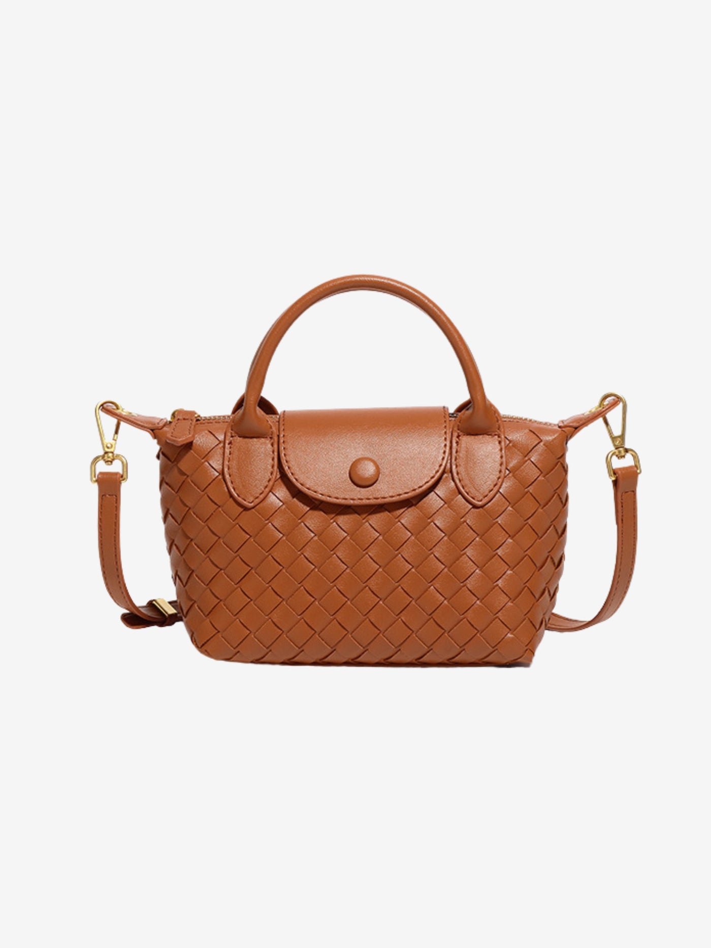 Elif™ - Geflochtene Petite Convertible Tasche