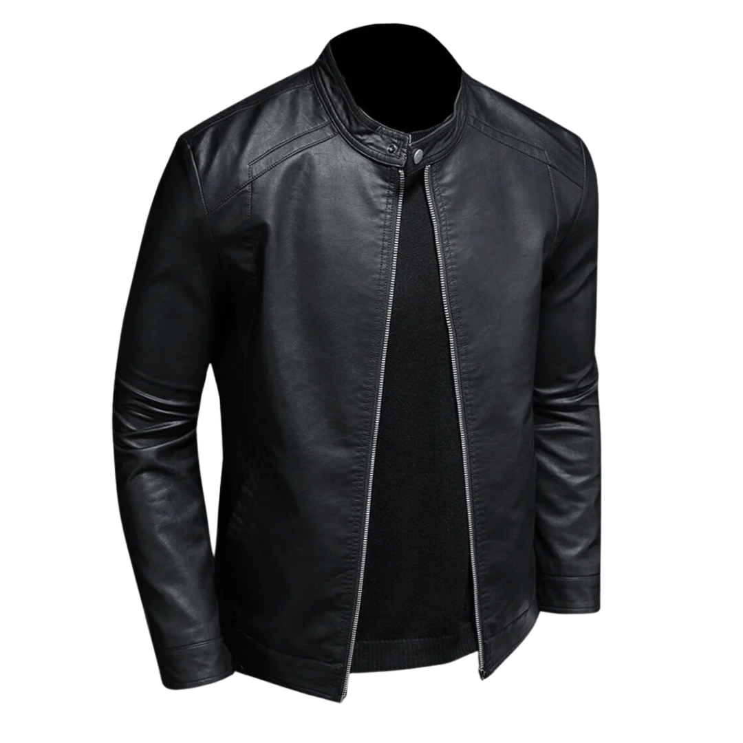 Camden™ - Schwarz Lederjacke