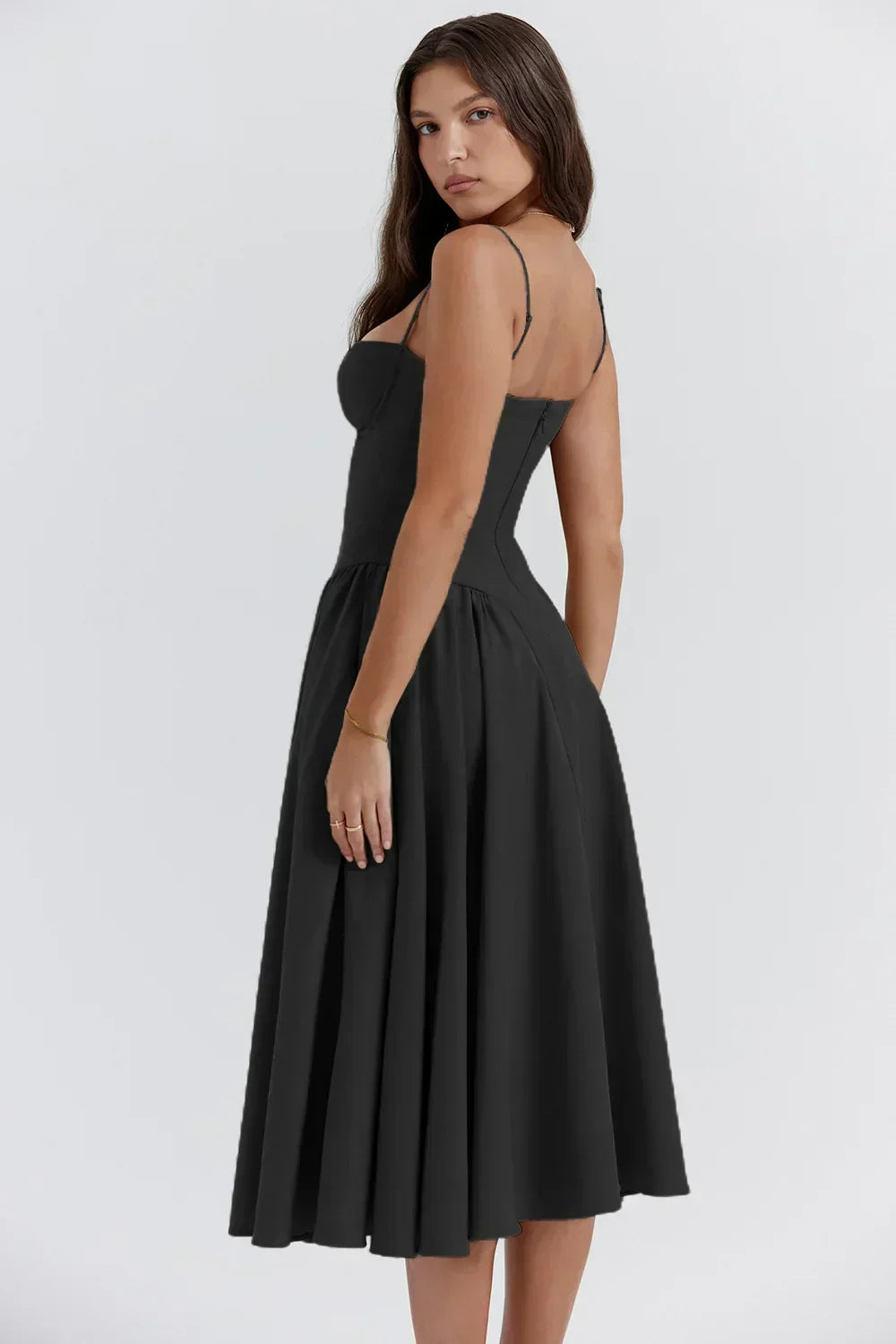 Celine - Ärmelloses Midikleid