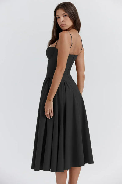 Celine - Ärmelloses Midikleid