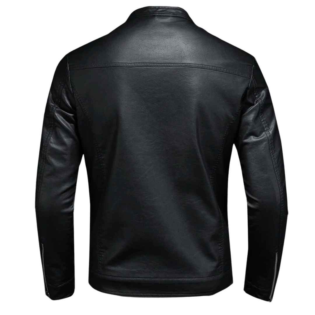 Camden™ - Schwarz Lederjacke