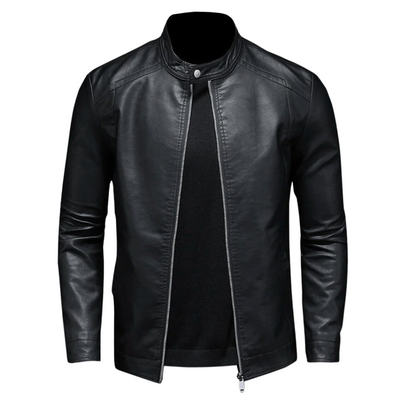 Camden™ - Schwarz Lederjacke