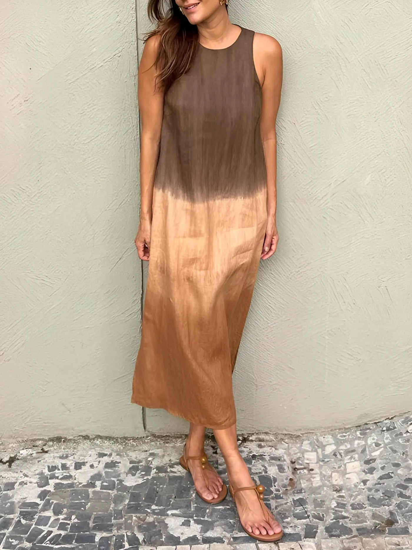 Kristen™ - Stilvolles bedrucktes Kleid