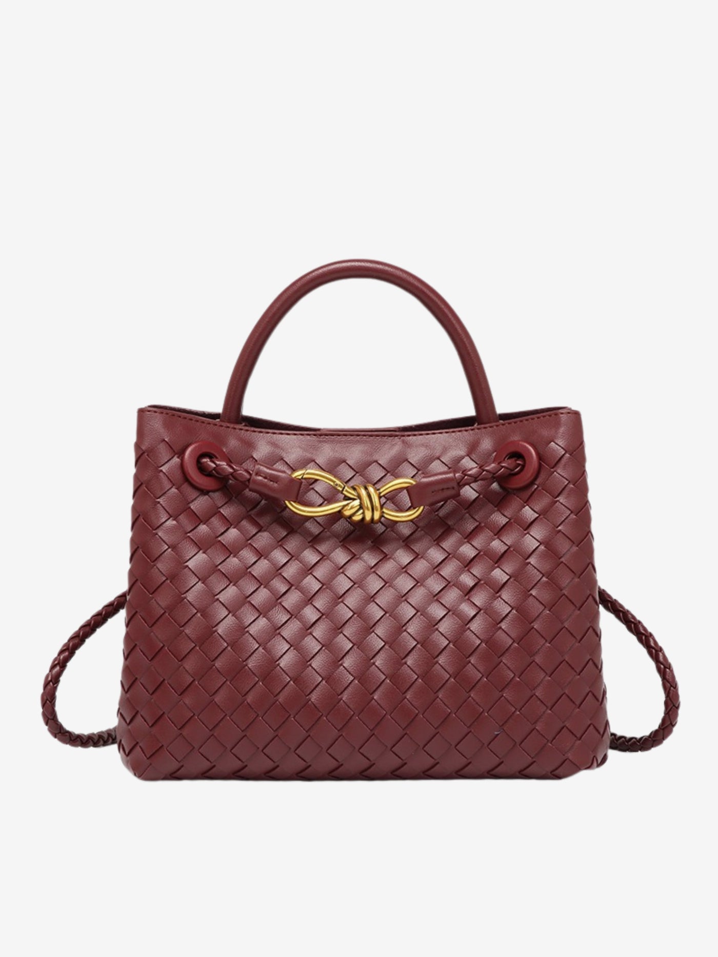 Livia™ - Texturierte kompakte gewebte Tasche