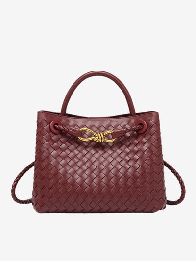 Livia™ - Texturierte kompakte gewebte Tasche