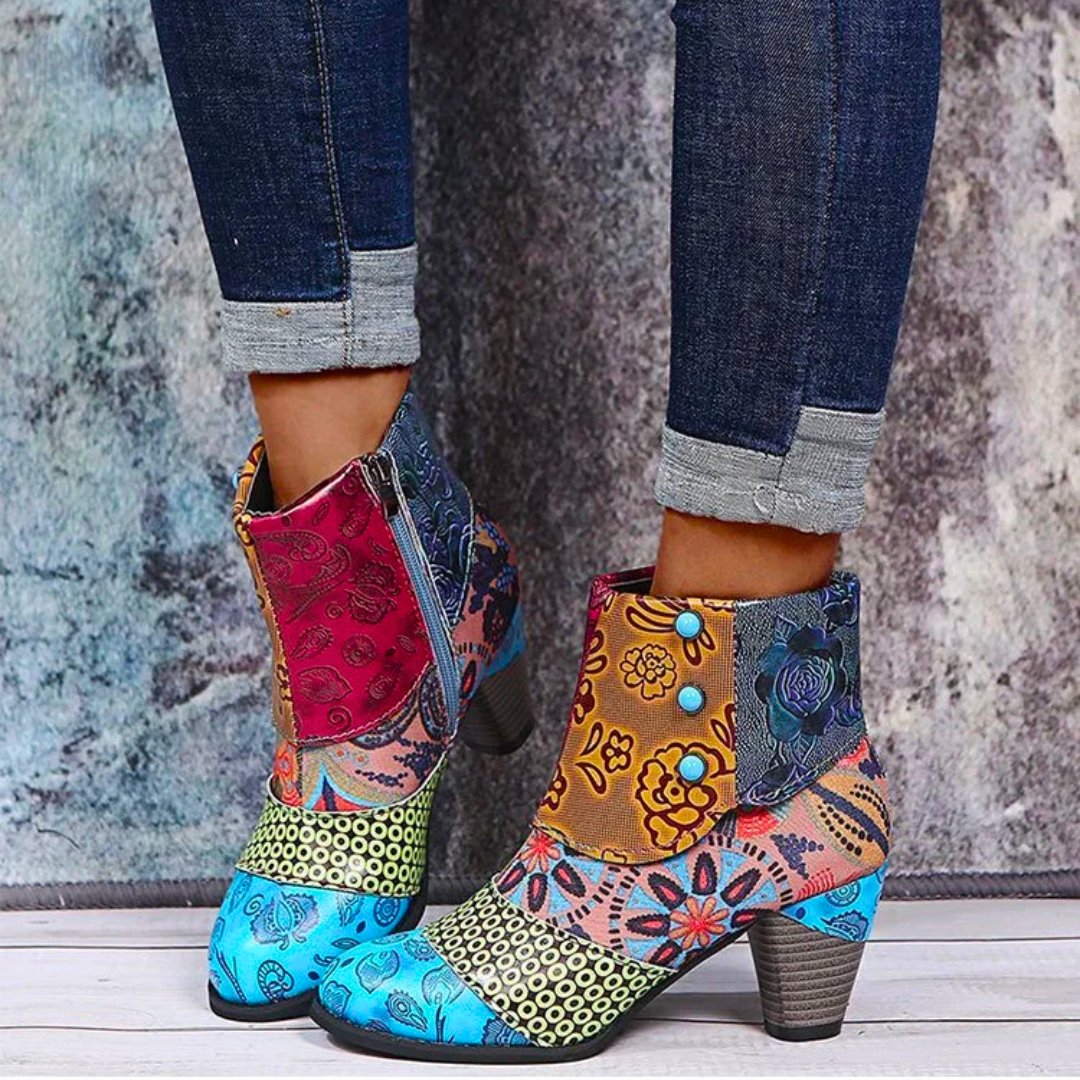 Rosy™  - Wasserdichte Retro-Stiefel