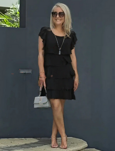 Josiane™ –  Elegantes Chiffonkleid