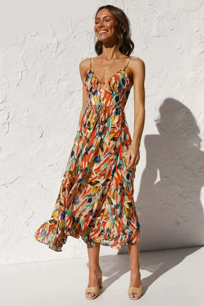 Arya™ - Buntes Sommerkleid