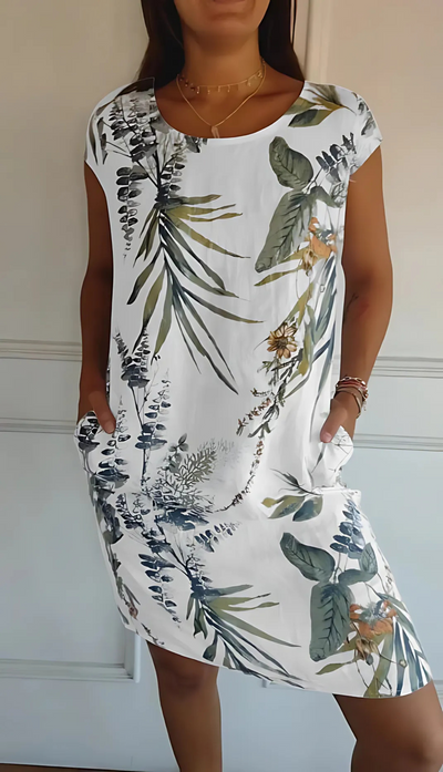 Anne™ - Bequemes rundes Kleid