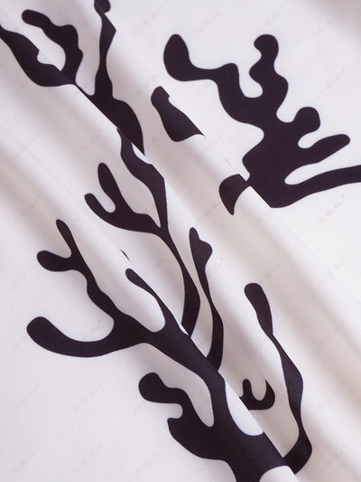 Mila™ - Hosen mit weitem Bein und Silhouetten-Print