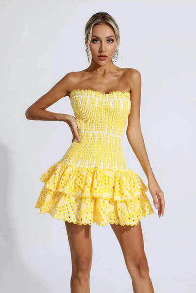 Lilly™ - Rüschen-Minikleid