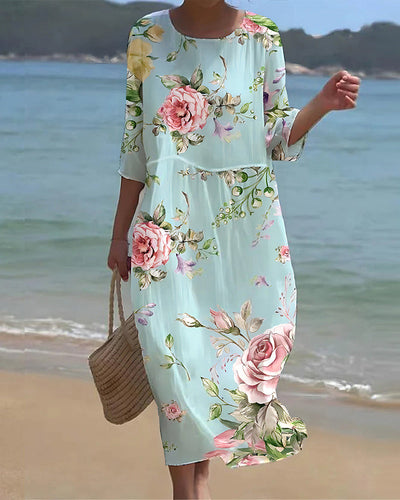 Martha™ - Elegantes Blumenkleid