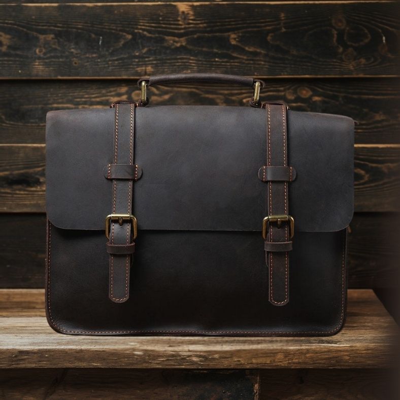 Leder-Kuriertasche | NAMUR