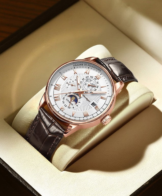 TRENDIGE HIGH-END-LEICHT-QUARZUHR