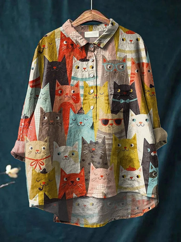 Chloe™ - Hunde-Kunst-Shirt