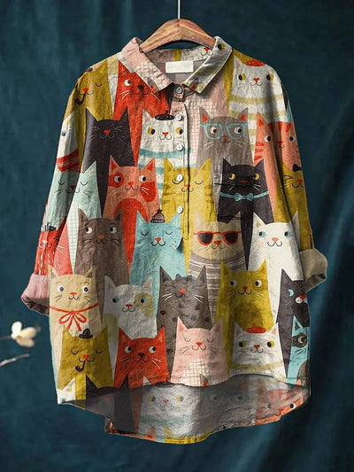 Chloe™ - Hunde-Kunst-Shirt