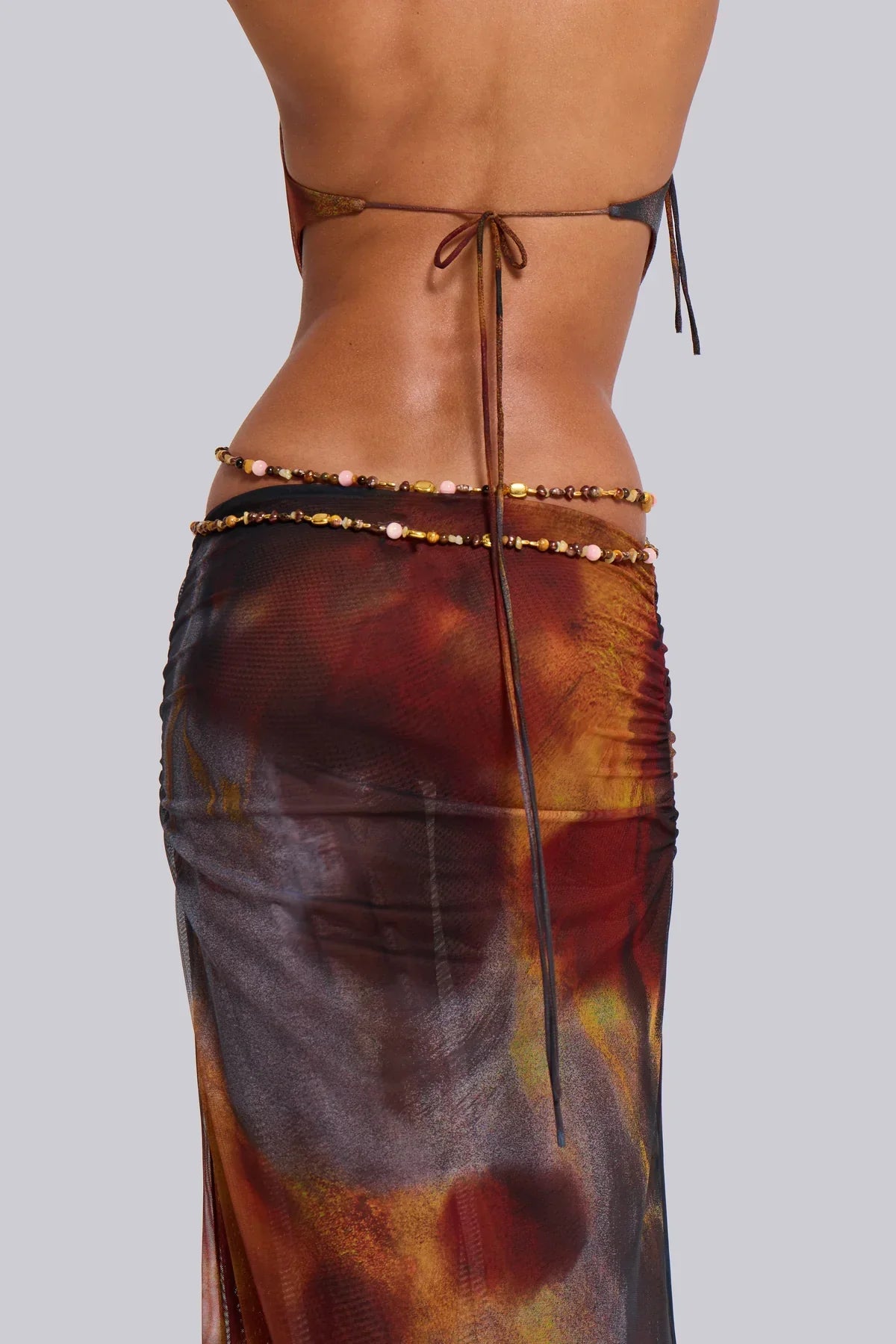 Saphira™ - Cut Out Print Kleid