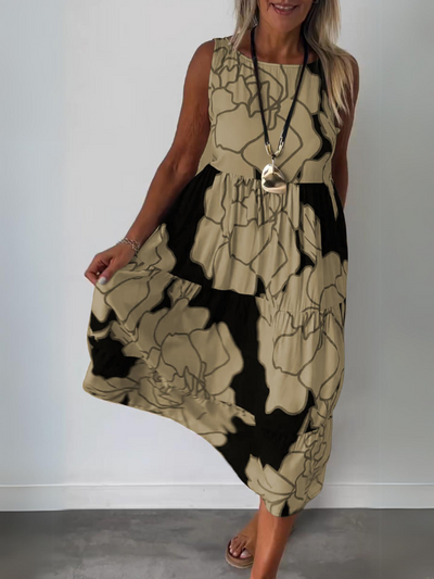 Soraya™ – Ärmelloses Kleid mit Print
