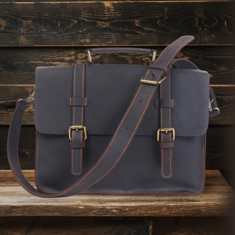 Leder-Kuriertasche | NAMUR
