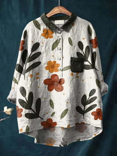 Koda™ - Pflanzen-Kunst-Shirt